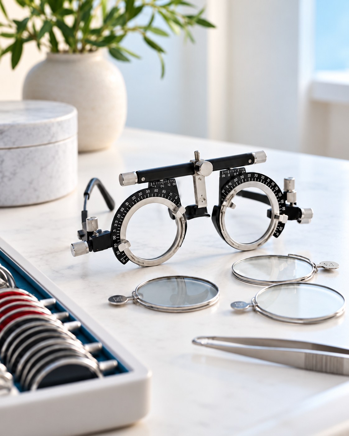 Fotografia ilustrativa de Optometria